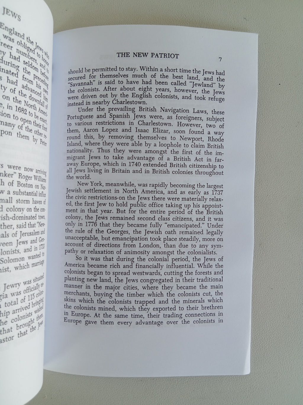 Early American Jews and the Slave Trade by Richard Bevan PA