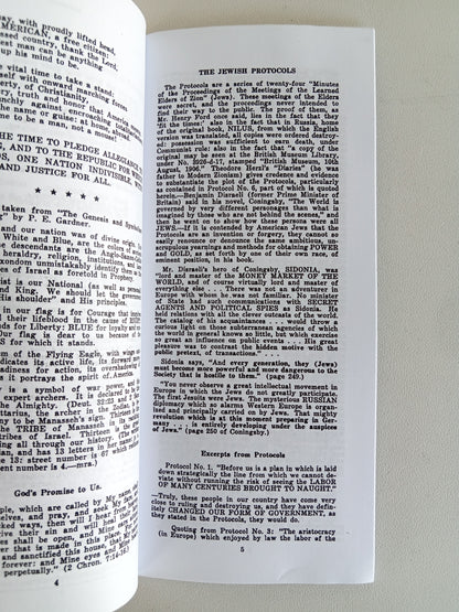 Jewish Protocols and Their Application to Present Times by Marilyn Allen BR