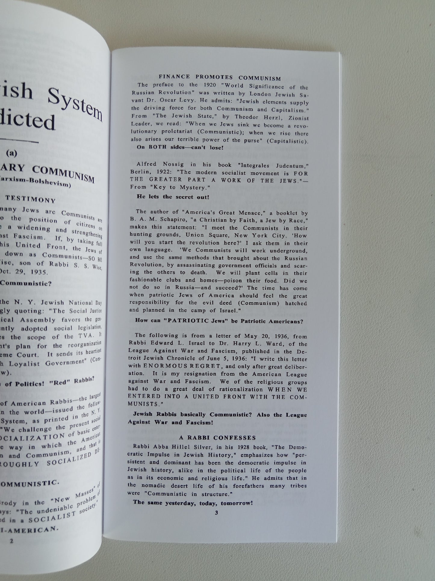 Jewish System Indicted by Robert Edmondson BR