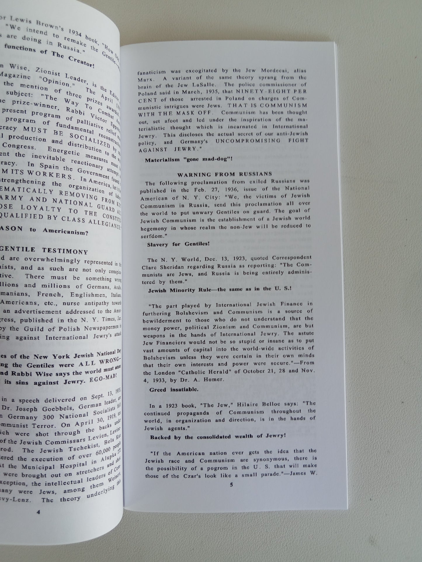 Jewish System Indicted by Robert Edmondson BR