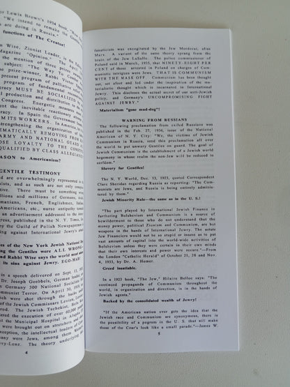 Jewish System Indicted by Robert Edmondson BR