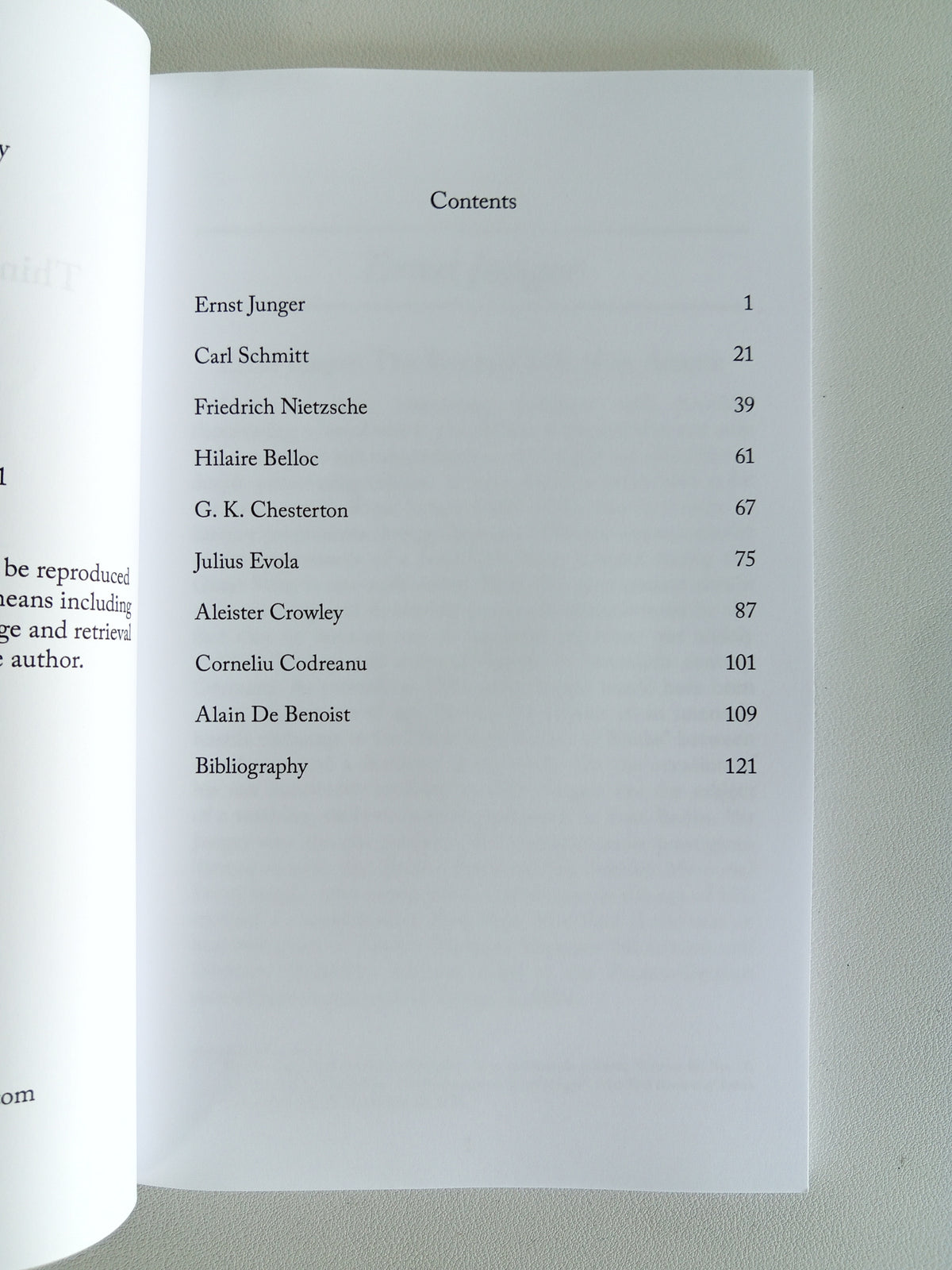 Thinkers Against Modernity by Keith Preston PB