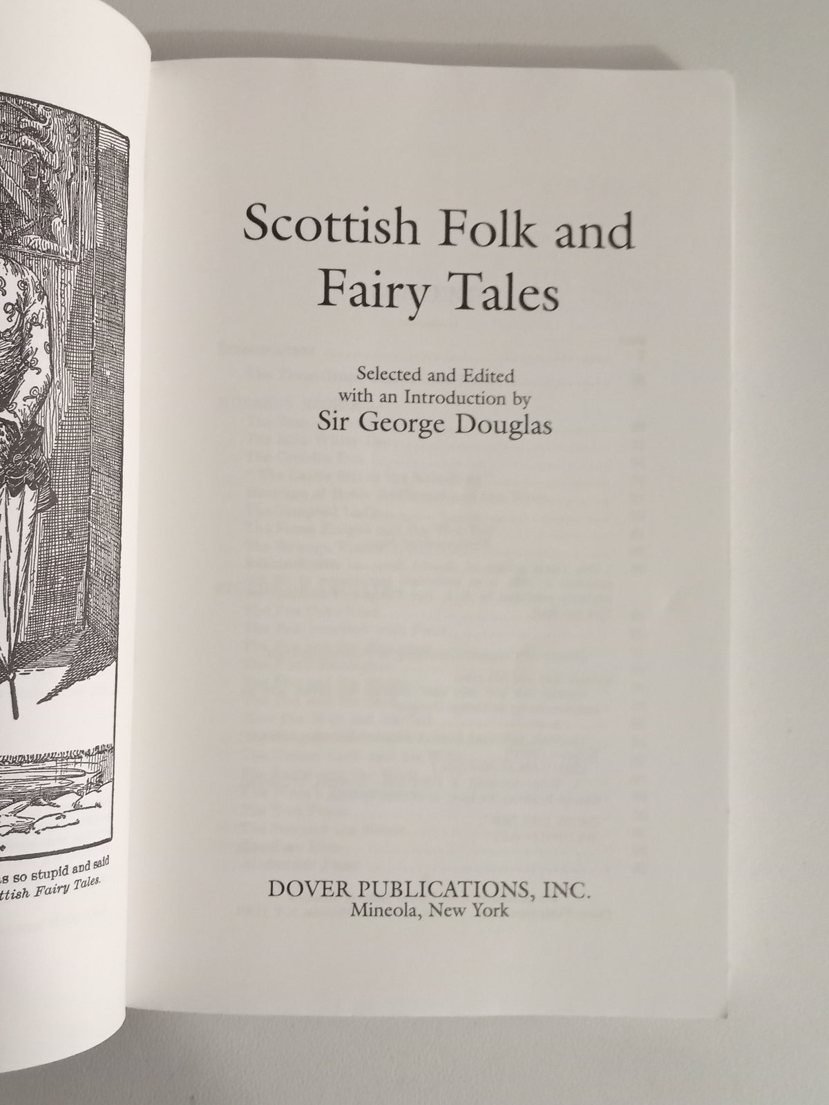 Scottish Folk and Fairy Tales by George Douglas PB