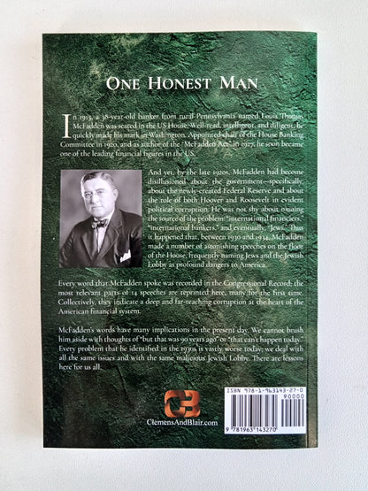 One Honest Man: On the Jewish Question by Thomas Dalton PB