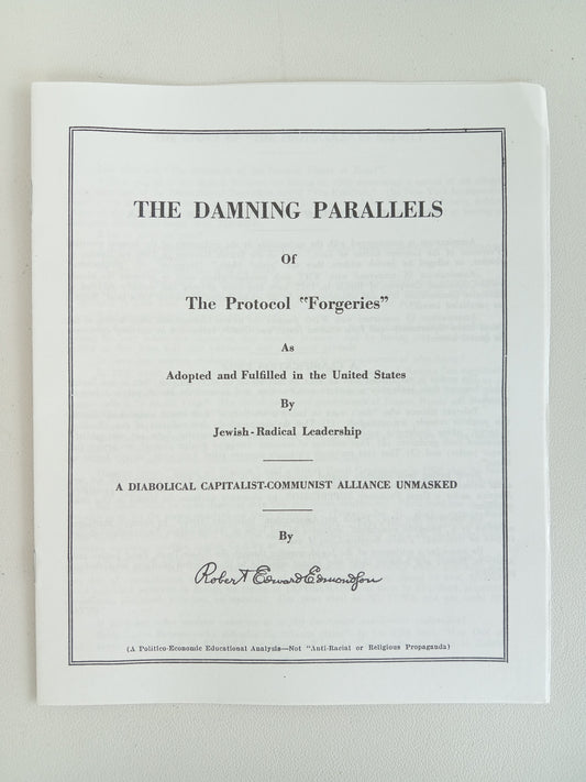 Damning Parallels of the Protocol Forgeries by Robert Edmondson SB