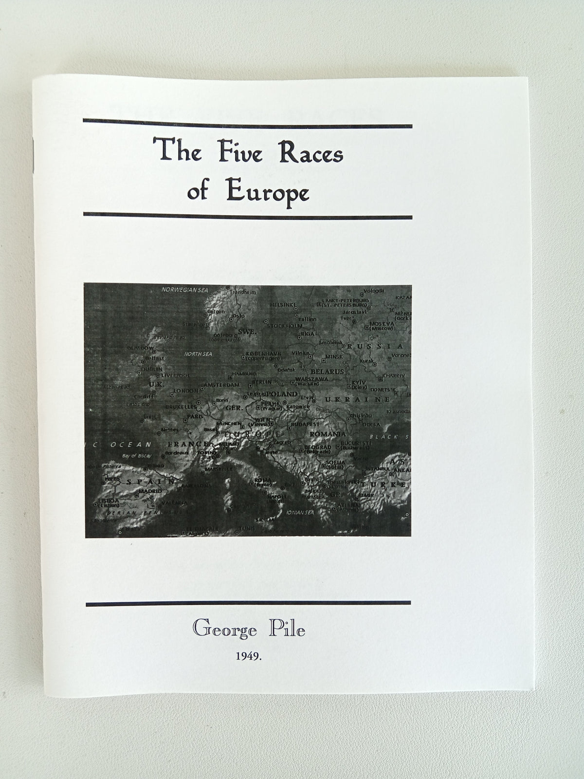 Five Races of Europe by George Pile SB