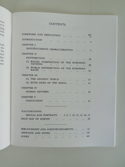 Five Races of Europe by George Pile SB