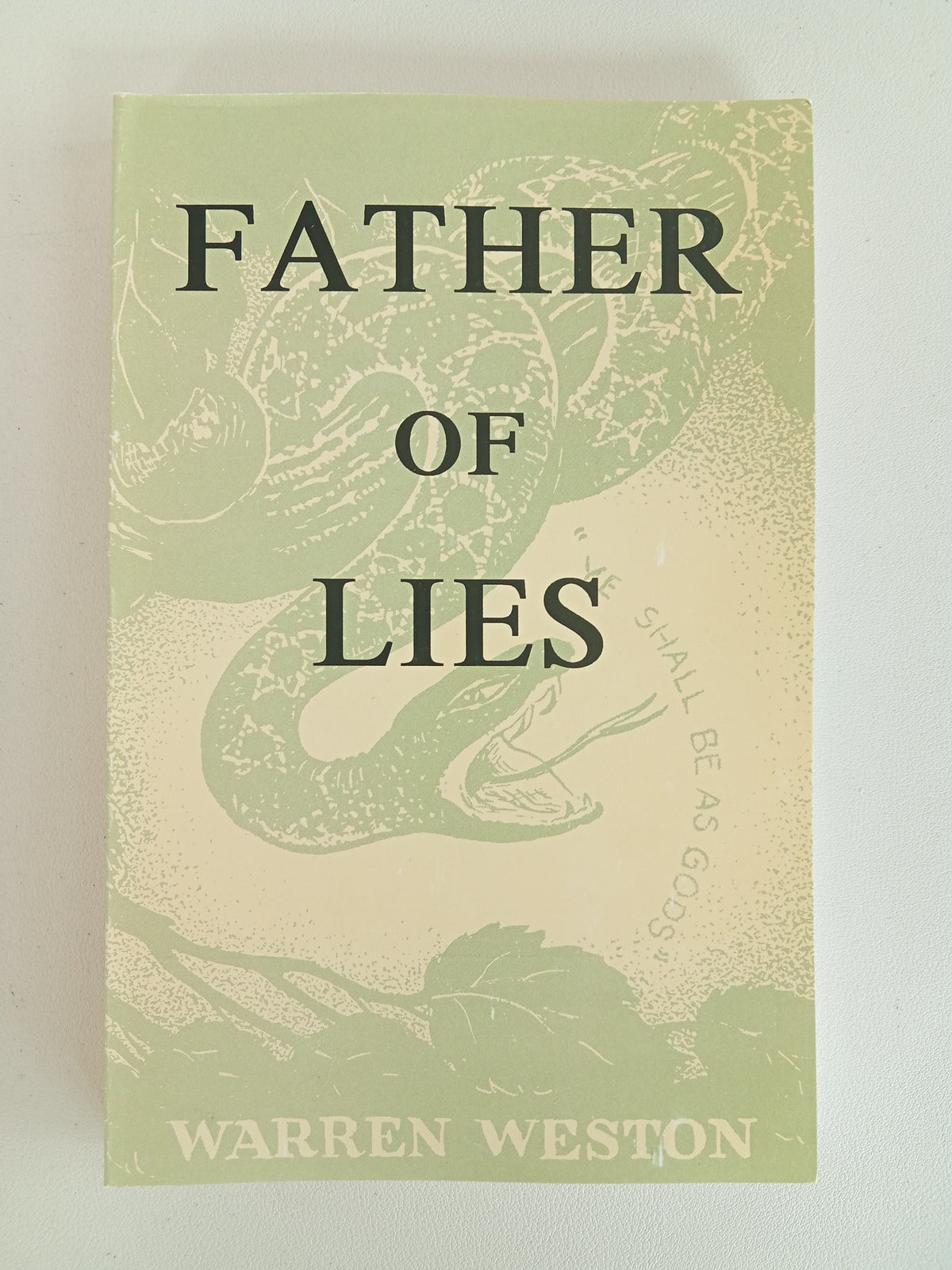 Father of Lies by Warren Weston PB
