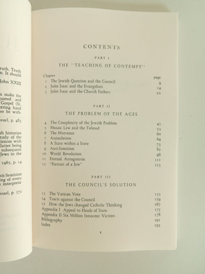 Judaism and the Vatican by Leon de Poncins PB