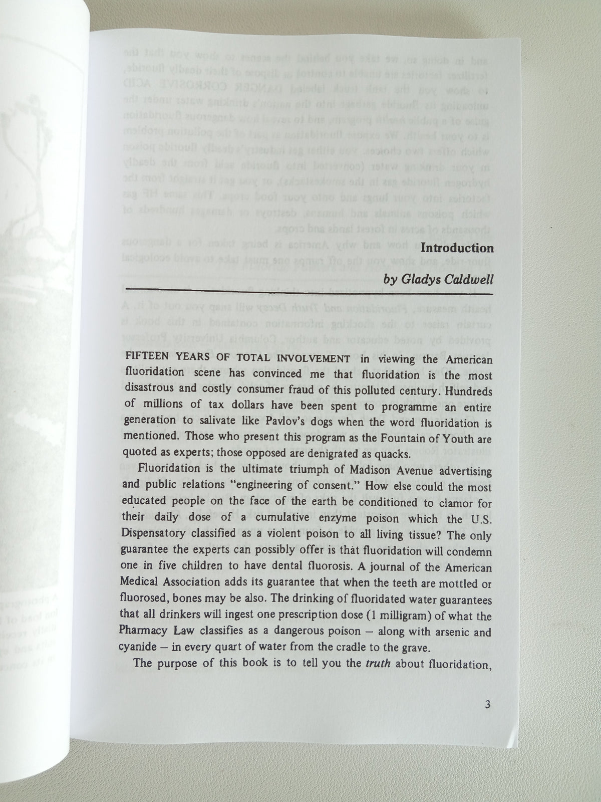Fluoridation and Truth Decay by Gladys Caldwell PB
