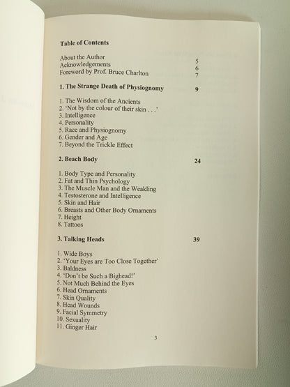 How to Judge People by What They Look Like by Edward Dutton PB