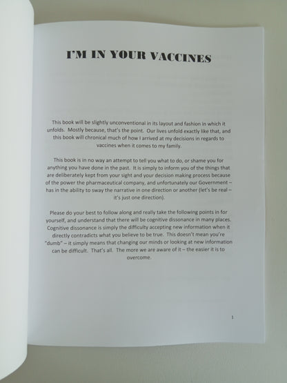 I'm in Your Vaccines by Adam Ringham PB