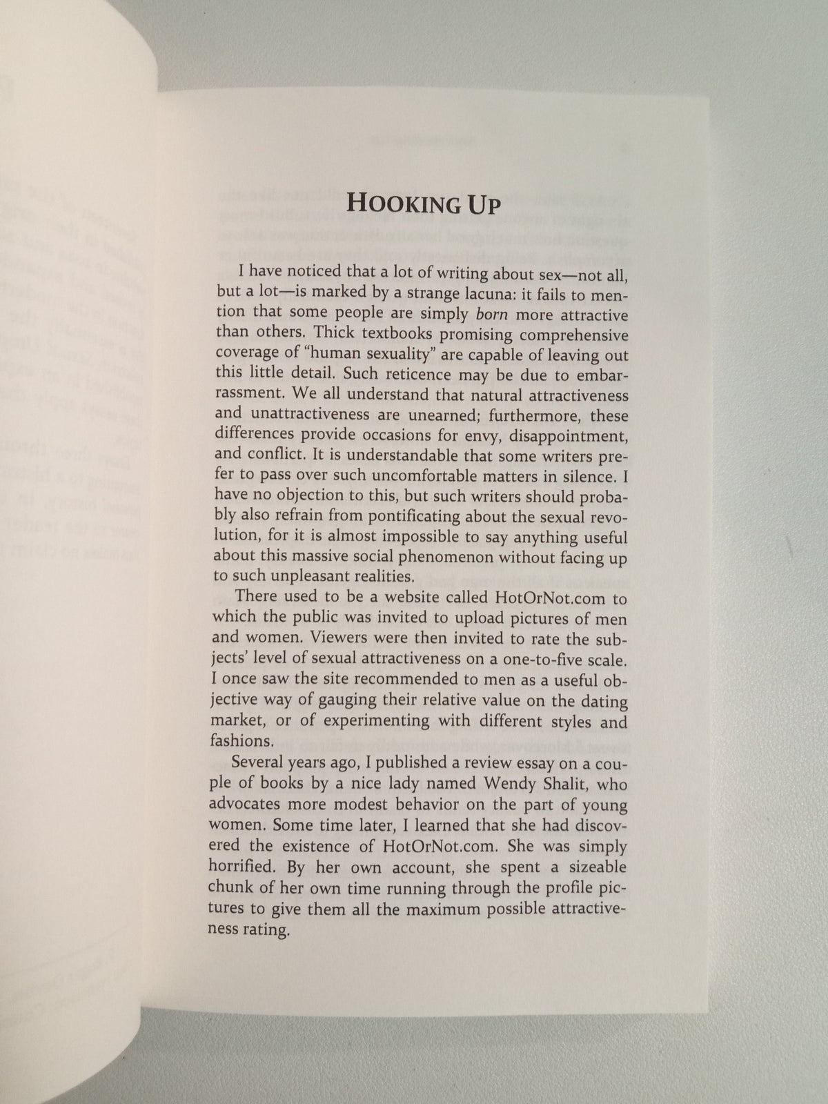 Not Hooking Up by Roger Devlin PB
