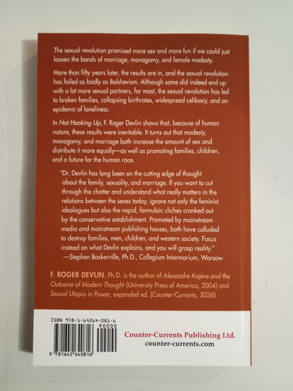 Not Hooking Up by Roger Devlin PB