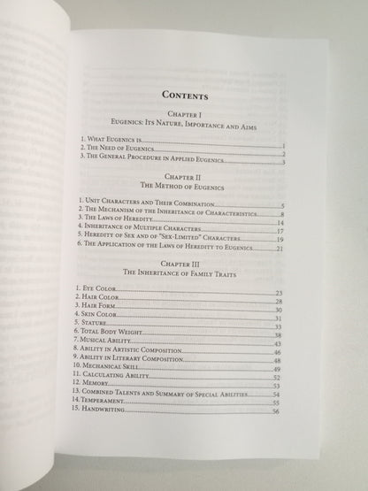 Heredity in Relation to Eugenics by Charles Davenport PB