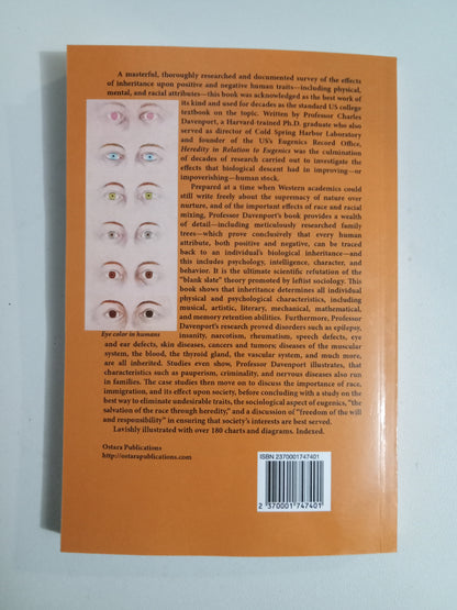 Heredity in Relation to Eugenics by Charles Davenport PB